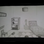 Dekorator wnętrz-rysunki